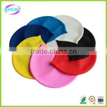 50g adult size silicone swimming caps