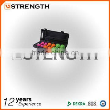VINYL/NEOPRENE DUMBBELL SET,6KG,colorful Dumbbell Set photo-3