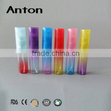 3ml tube Refillable essential oil roll on Colors bottles with plastic roller ball and plastic cap