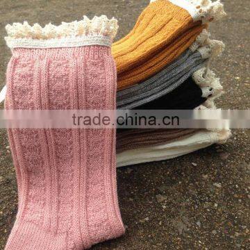 Ankle Lace Socks , Cream , Boot Socks , Heel Socks ,Spring Socks , Summer Crocheted Lace Socks