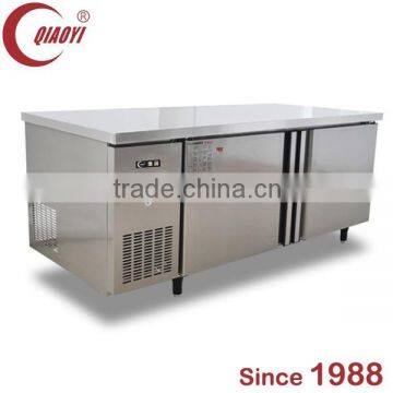 Stainless Steel Undercounter Refrigerator Freezer