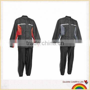 2pcs Reflective motor rainwear