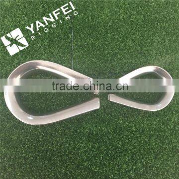 Stainless steel wire rope thimble