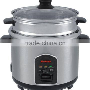 700W Stainless Steel Surface Rice Cooker and Food Steamer photo-2