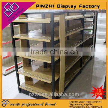 AA wood flooring display rack for retail shoe rack display