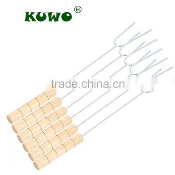 Telescopic bbq fork, bbq accessory