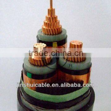 1 core 3 core power cable 11kv 33kv