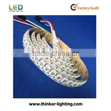 CE & Rosh approved addressable WS2812B Led Flexible Strip from Dongguan factory