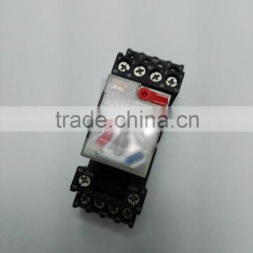 TUV,UL certified relay with LED lamp and test button kontron 6 A general purpose relay