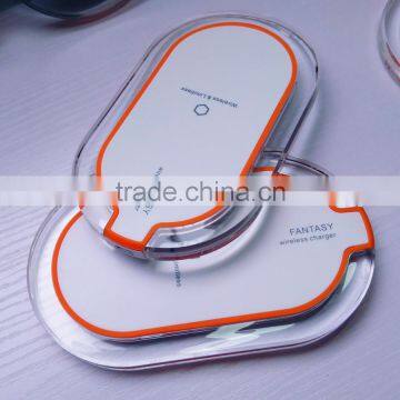qi 3 Coil Crystal Wireless Charger Pad photo-4