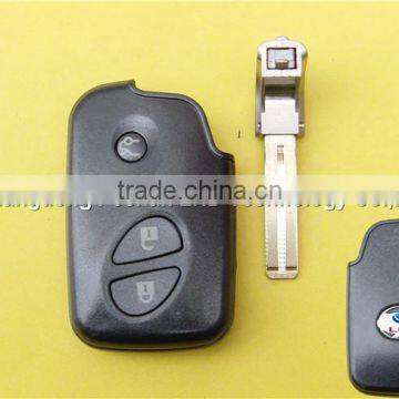 Factory Direct 3 button Lexus smart key for Lexus remote key case