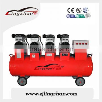 Lingzhan gasoline piston type direct belt driven cheap air compressor