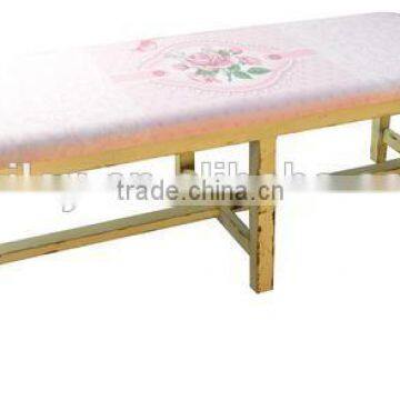 Hot Sale Print Rose KD Bench Furnitures