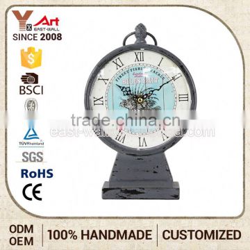 Best Quality Customization Antique Style Modern Metal Wall Art Clock