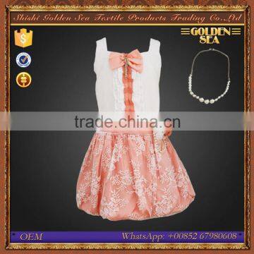 fancy party three pieces new fashion children dresses