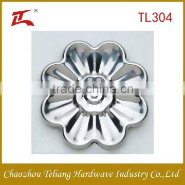 Hardware stainless steel decorative accessories flower for garden gate design door