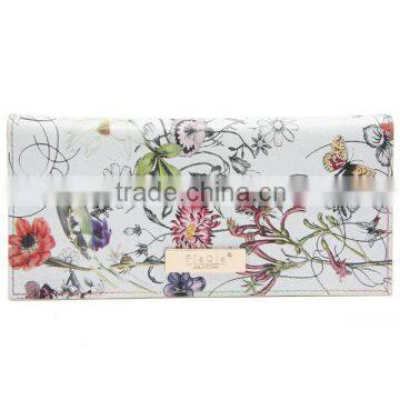 New arrival fashion trends watercolour pattern woman wallet