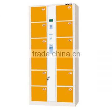High Quality 12/24/36 Door Electronic Smart Barcode Storage luggage Locker