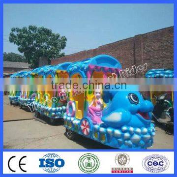 Excellent quality and favorable price funfair park trackless train