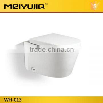 hotel use white color wall hung toilet from china