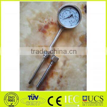 industrial vabration proof bimetal thermometer