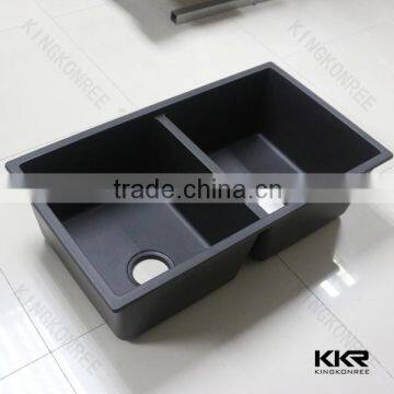 black composite sink quartz kitchen sink