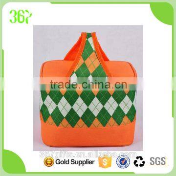 Mini tote lunch bag cooler bag children lunch bag with handle