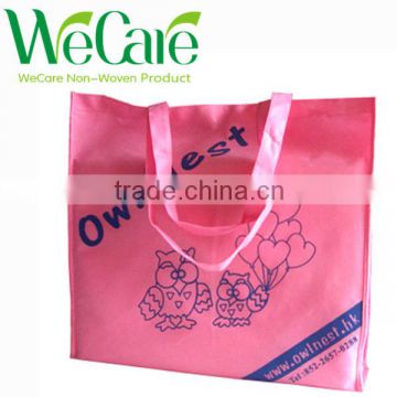 Promotion pp non woven shopping eco bag with print logo