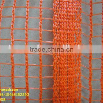 orange , black HDPE wind break netting