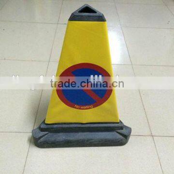 Colored Used Triangle Mini Traffic Cones 660mm