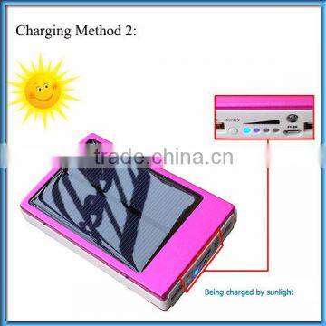 HOT Selling Shenzhen Solar Power Bank with External Battery 10000mah