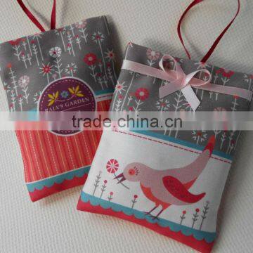 Most popular in USA and European market colored printed cotton sachet