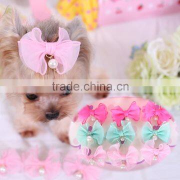 2016 New Good Quality Nice and Beautiful Pet Items for Dogs With Pearl