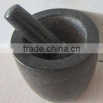 stone mortar and pestle, granite stone mortar, mortar and pestle