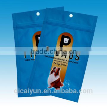 Custom printed pet food bag, cat dog food bag, food packaging bag 2KG,5KG