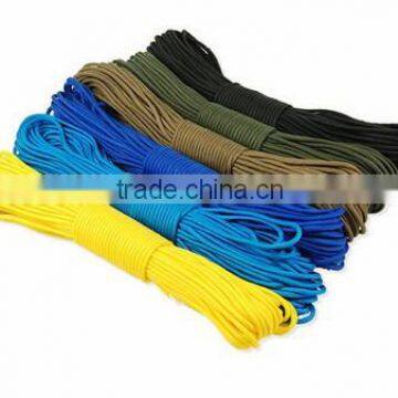 Knotted climbing rope/rock climbing rope / flat braid rope