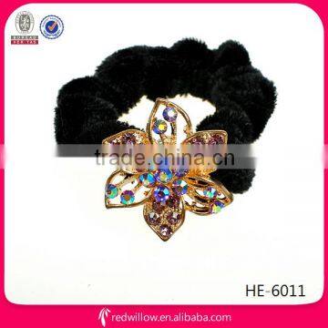 2014 korean hair accessories decorative gold-plated New design fancy Hair Tie