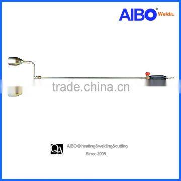heating torch with dual nozzles