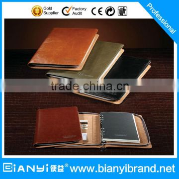 2016 new arrival leather notebook