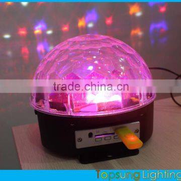 magic rgb discoteca support mp3 sd/tf card