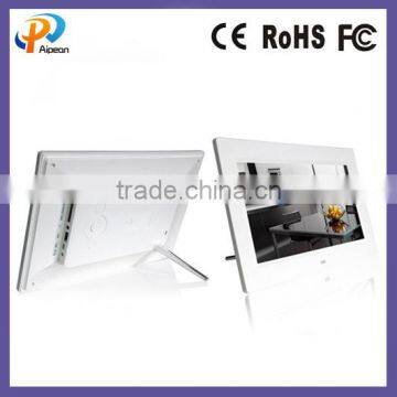 7 inch digital smart humen induction video rotate motion sensor picture frame digital with time calendar day for memory loss old