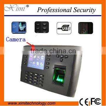 8000 users optional battery WIFI network door access control system biometric time attendance