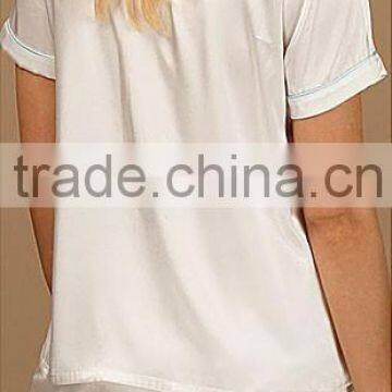 100% Silk Sleep Coats and Pants Luxury Silk Sleepwear photo-5