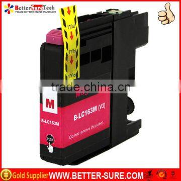 lc163 m compatible brother printer ink cartridge LC163 magenta