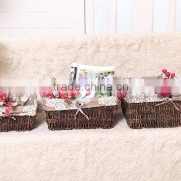 7 hand woven - pastoral style - straw - Storage Basket - Storage Basket - water basket - sundry basket - woven baskets