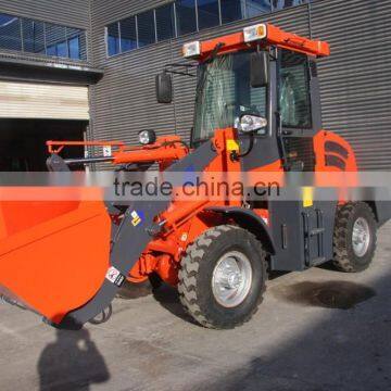 Earth Moving 0.8m3 China Mini Wheel Loader With Joystick and Pallet Fork photo-2