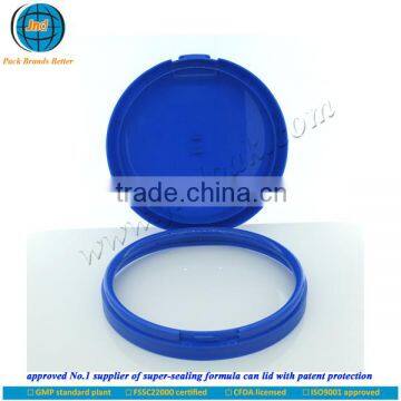 Brand packaging infant milk powder tin cap with measuring scoop with FSSC 22000 certified and GMP standard plant