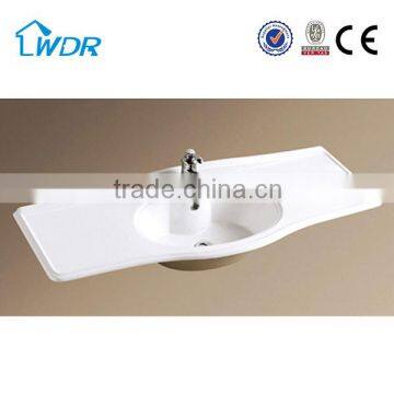 China manufacturer 1220mm ceramic cabinet wash hand basin