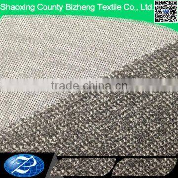 single jacquard 1x1 rib cotton knit fabric for t-shirts