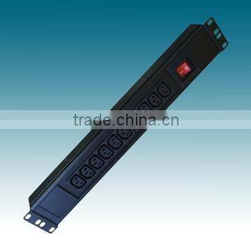 10 Ways 19'' PDU IEC C13 SOCKETS OUTLETS